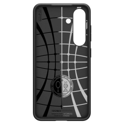 "Spigen" Liquid Air Samsung Galaxy S25+ чёрный твердый силиконовый чехол | Vacins.lv