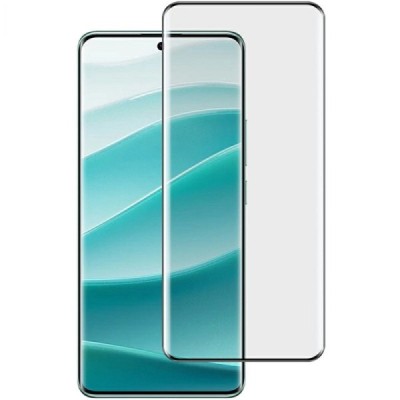 Xiaomi Redmi Note 14 Pro 5G (Note 14 Pro+ 5G, Poco X7 5G) "IMAK" 3D Tempered Glass melns ekrāna aizsargstikls | Vacins.lv