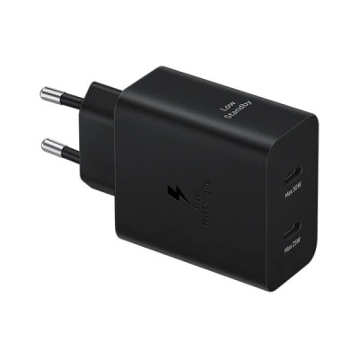 Origināls "Samsung" Power Adapter Duo EP-T5020 tīkla lādētājs - melns | Vacins.lv