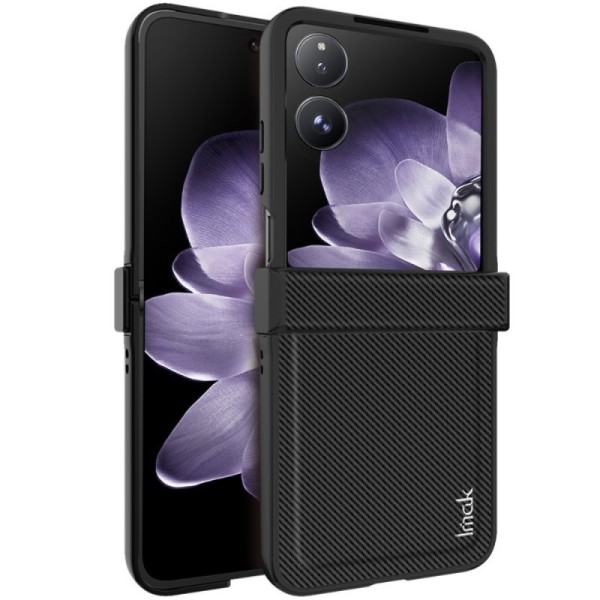 "Imak" Carbon пластиковый чехол - чёрный (Xiaomi Mix Flip 5G)