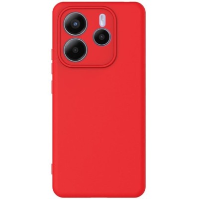 Xiaomi Redmi Note 14 5G "Shell" cieta silikona (TPU) apvalks - sarkans | vacins.lv