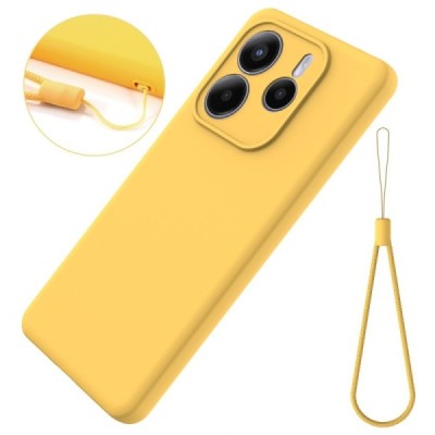 Xiaomi Redmi Note 14 5G "Shell" cieta silikona (TPU) apvalks - dzeltens | vacins.lv