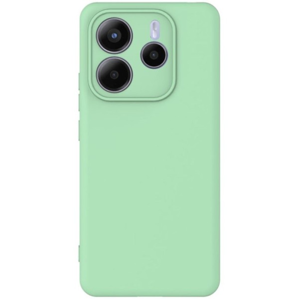 "Shell" cieta silikona (TPU) apvalks - zaļš (Redmi Note 14 5G)