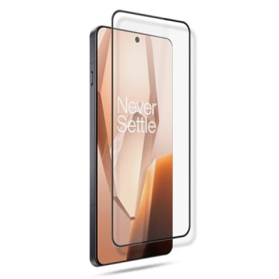 OnePlus 13R 5G "Mocolo" 2.5D 9H Tempered Glass усиленная защита, черное защитное стекло с полным покрытием толщиной | Vacins.lv