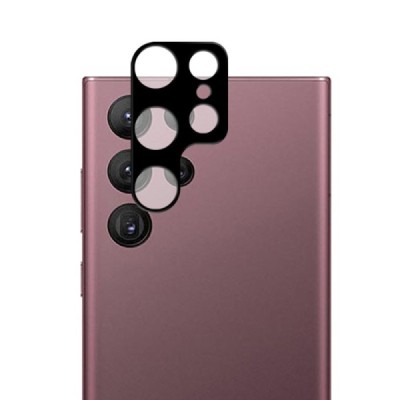 Samsung Galaxy S25 Ultra Mocolo Tempered Glass защитное чёрное стекло задней камеры | Vacins.lv