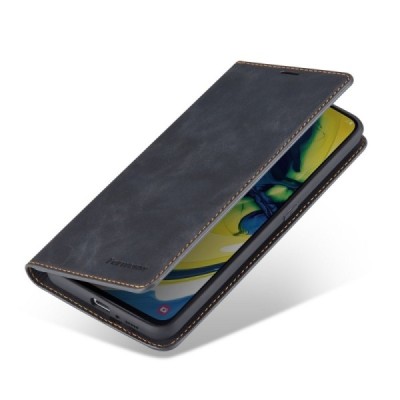 Samsung Galaxy A80 "Forwenw" Fantasy открываемый, Чёрного цвета, кожаный чехол – книжка | Vacins.lv