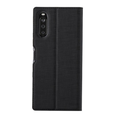 Sony Xperia 10 III "ViLi" DMX открываемый, Чёрного цвета, кожаный чехол – книжка | Vacins.lv