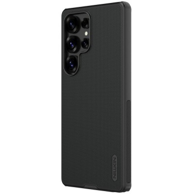Samsung Galaxy S25 Ultra "Nillkin" Frosted Shield Pro Magnetic чёрный чехол | Vacins.lv