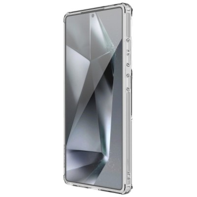 "Nillkin" Nature TPU Pro Magnetic MagSafe Samsung Galaxy S25 Ultra прозрачный твердый силиконовый чехол | Vacins.lv