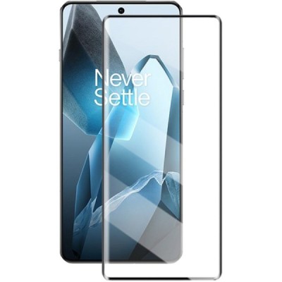 OnePlus 13 "Mocolo" 9H 3D Tempered Glass усиленная защита, черное защитное стекло с полным покрытием | Vacins.lv
