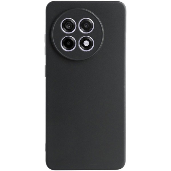 Твердый силиконовый чехол (TPU) - чёрный (OnePlus 13R / Ace 5)