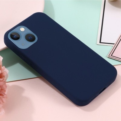 Apple iPhone 14 "Shell" MagSafe cieta silikona (TPU) tumši zils apvalks | vacins.lv