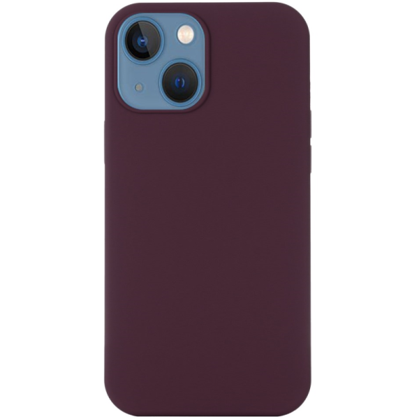 "Shell" MagSafe cieta silikona (TPU) apvalks - bordo (iPhone 14