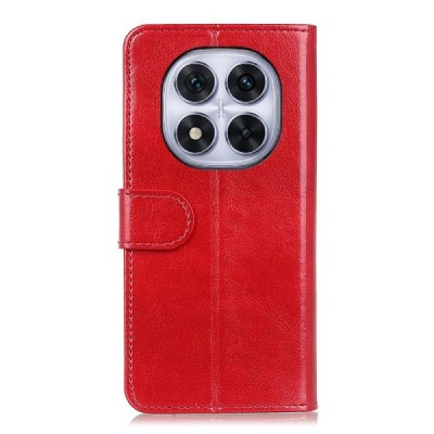 Xiaomi Redmi Note 14 Pro 5G (Poco X7 5G) Binfen открываемый красный кожаный чехол - книжка | Vacins.lv