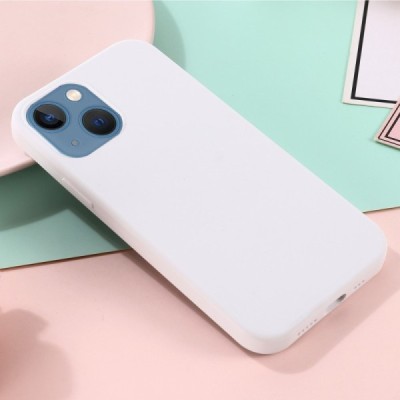 Apple iPhone 13 "Shell" MagSafe cieta silikona (TPU) balts apvalks | vacins.lv