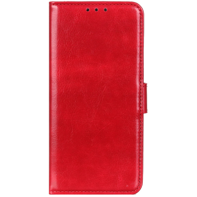 OnePlus 13R 5G (Ace 5) Binfen открываемый красный кожаный чехол - книжка | Vacins.lv