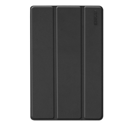 Samsung Galaxy Tab A 10.1 (2019) (T510, T515) черный кожаный чехол-книжка (складной) | Vacins.lv