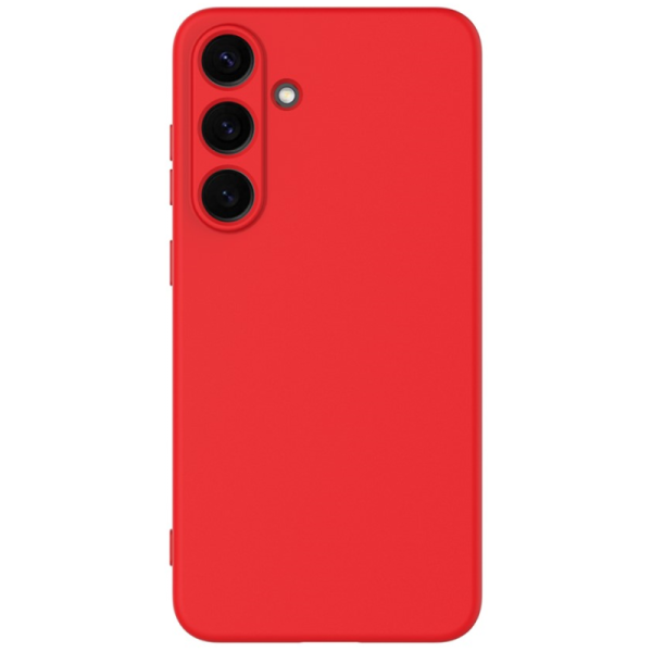 "Shell" твердый силиконовый (TPU) чехол - красный (Galaxy S25+)