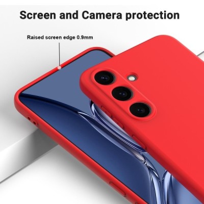 Samsung Galaxy S25+ "Shell" твердый (TPU) силиконовый чехол - красный | Vacins.lv