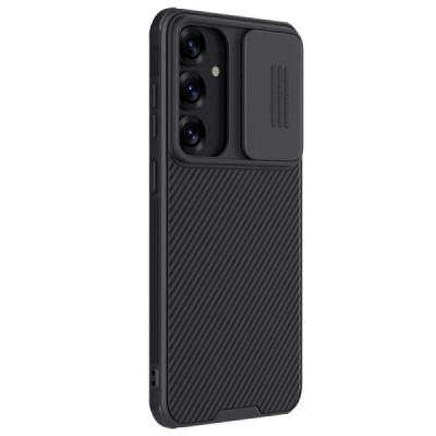 Samsung Galaxy S25+ "Nillkin" CamShield Pro Magnetic melns apvalks | vacins.lv