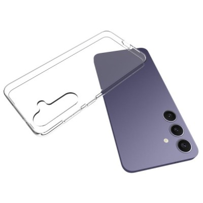Твердый силиконовый чехол (TPU) для Samsung Galaxy S25+, прозрачный | Vacins.lv