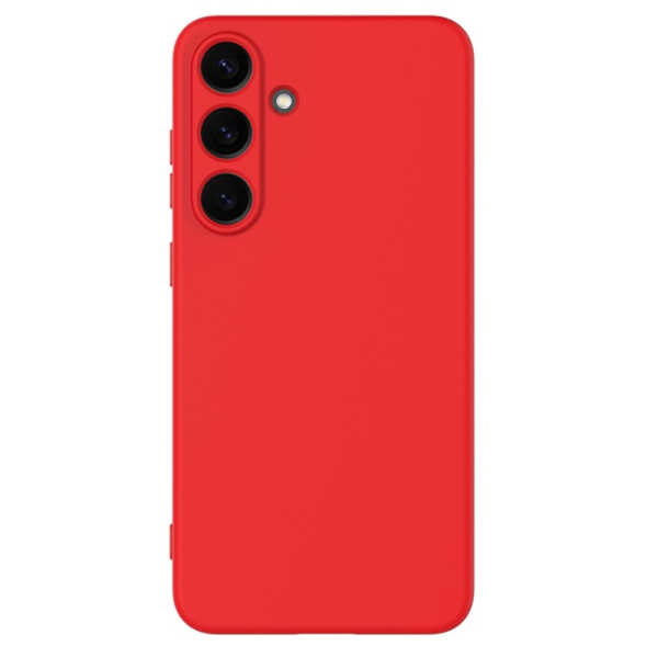 "Shell" твердый силиконовый (TPU) чехол - красный (Galaxy S25)