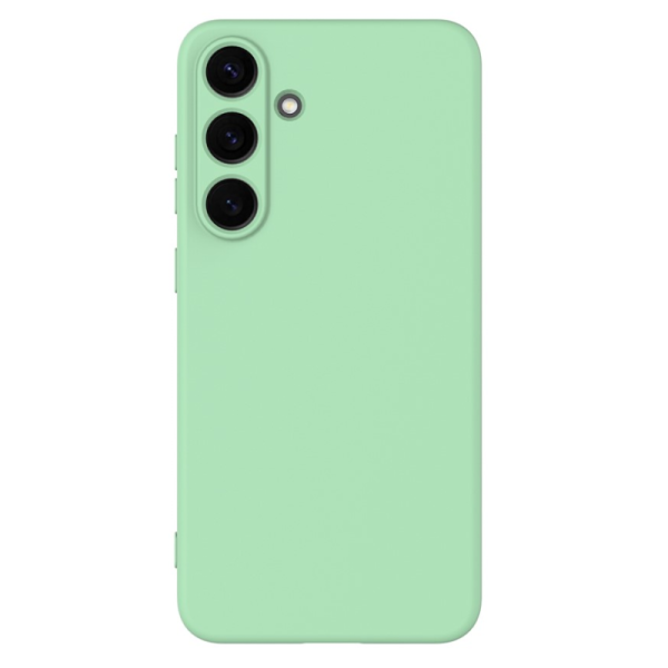 "Shell" твердый силиконовый (TPU) чехол - зелёный (Galaxy S24 / S25)