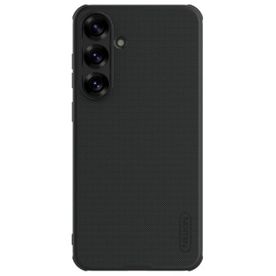 Nillkin Frosted Shield Pro Magnetic Samsung Galaxy S25 melns plastmasas apvalks futrālis | Vacins.lv