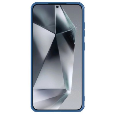 Samsung Galaxy S25 "Nillkin" CamShield Pro синий чехол с защитной крышкой для камеры | Vacins.lv