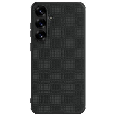 Nillkin Frosted Shield Pro Samsung Galaxy S25 melns plastmasas apvalks futrālis | Vacins.lv