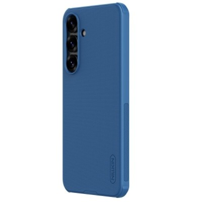 Nillkin Frosted Shield Samsung Galaxy S25 zils plastmasas apvalks futrālis | Vacins.lv