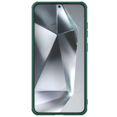Nillkin Frosted Shield Samsung Galaxy S25 zaļš plastmasas apvalks futrālis | Vacins.lv
