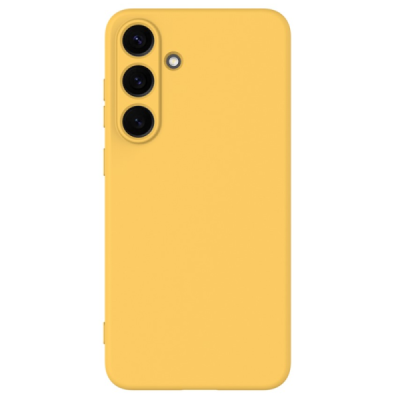 Samsung Galaxy S25 Ultra "Shell" cieta silikona (TPU) apvalks - dzeltens | vacins.lv