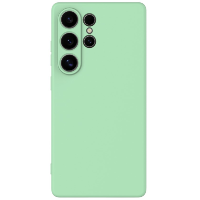 Samsung Galaxy S25 Ultra "Shell" cieta silikona (TPU) apvalks - zaļš | vacins.lv