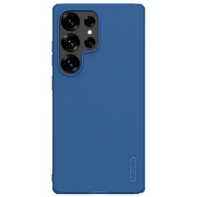 Nillkin Frosted Shield Samsung Galaxy S25 Ultra zils plastmasas apvalks futrālis | Vacins.lv