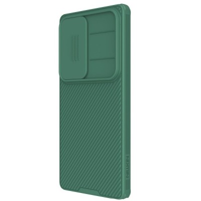 Samsung Galaxy S25 Ultra "Nillkin" CamShield Pro зелёный чехол с защитной крышкой для камеры | Vacins.lv
