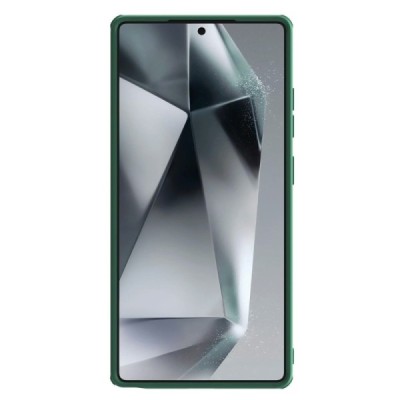 Samsung Galaxy S25 Ultra "Nillkin" CamShield Pro зелёный чехол с защитной крышкой для камеры | Vacins.lv