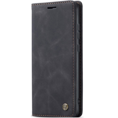 Xiaomi Redmi Note 14 Pro 4G CaseMe Retro открываемый, Чёрного цвета, кожаный чехол – книжка | Vacins.lv