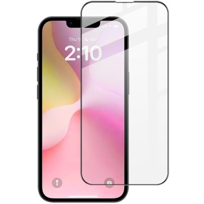 "IMAK" Tempered Glass полностью закрывающееся защитное стекло - чёрный (iPhone 17e / 16e)