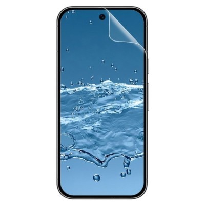 Google Pixel 9 (Pixel 9 Pro) "IMAK" Hydrogel aizsargplēves ekrānam (pilnīgi aizsedzama) - dzidras | Vacins.lv