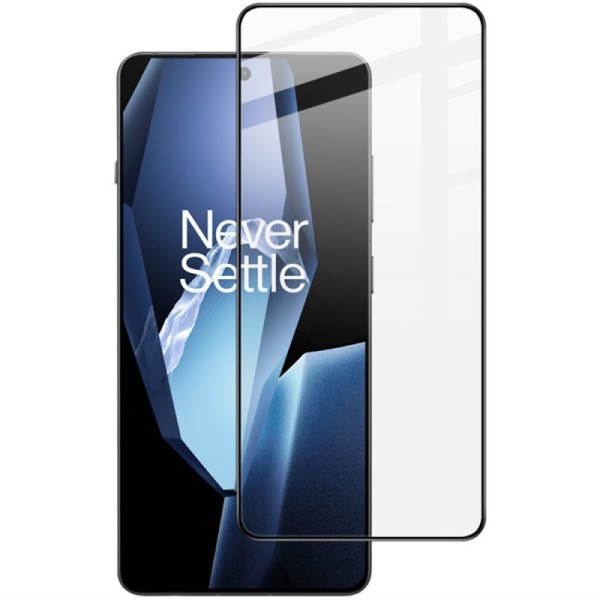 "IMAK" Tempered Glass pilnīgi aizsedzams ekrāna aizsargstikls - melns (OnePlus 13R / Ace 5)