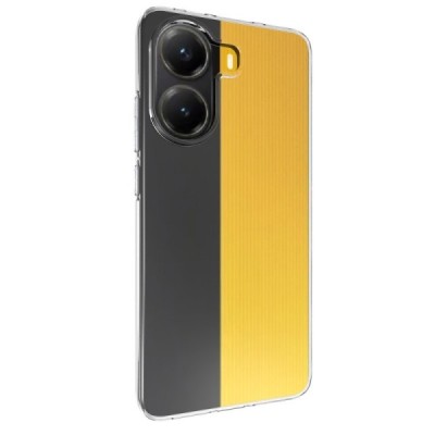 Твердый силиконовый чехол (ТПУ) для Xiaomi Poco X7 Pro 5G (Redmi Turbo 4 5G), прозрачный | Vacins.lv