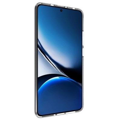Твердый силиконовый чехол (ТПУ) для Xiaomi Poco X7 Pro 5G (Redmi Turbo 4 5G), прозрачный | Vacins.lv