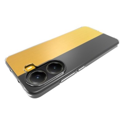 Твердый силиконовый чехол (ТПУ) для Xiaomi Poco X7 Pro 5G (Redmi Turbo 4 5G), прозрачный | Vacins.lv