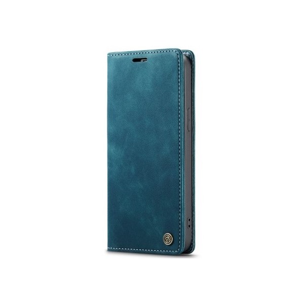 "CaseMe" Retro solīds atvēramais ādas maciņš - zaļš (iPhone 17e / 16e)