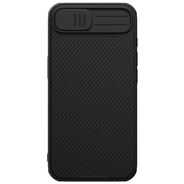 "Nillkin" CamShield Pro apvalks - melns (iPhone 17e / 16e)