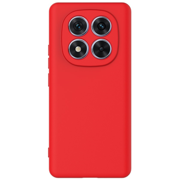 "Shell" твердый силиконовый (TPU) чехол - красный (Redmi Note 14 Pro 5G / Poco X7 5G)