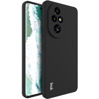 Huawei Honor 200 Pro 5G "IMAK" UC-4 cieta silikona (TPU) melns apvalks | vacins.lv