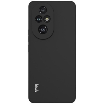 Huawei Honor 200 Pro 5G "IMAK" UC-4 cieta silikona (TPU) melns apvalks | vacins.lv