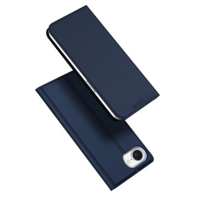 Чехол-книжка "Dux Ducis" Skin - тёмно синий (iPhone 17e / 16e)